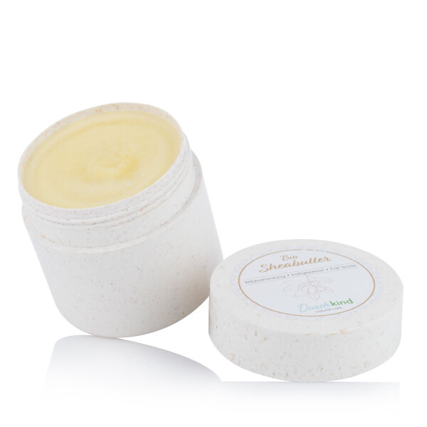 120ml unraffinierte kaltgepresste Sheabutter in der Sulapac Dose